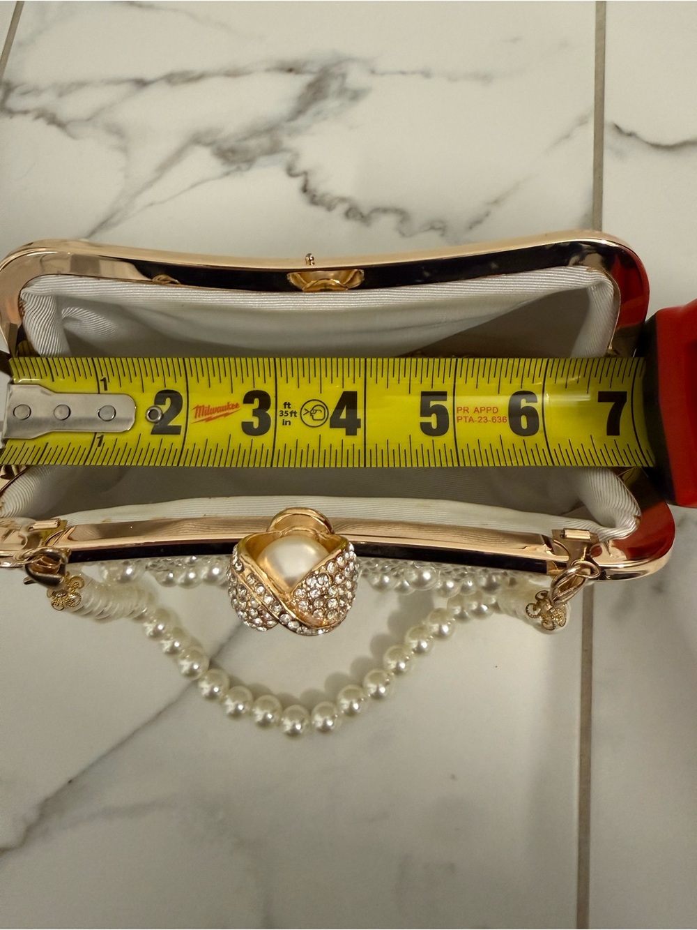 Pearl evening bag - Picture 8 of 8